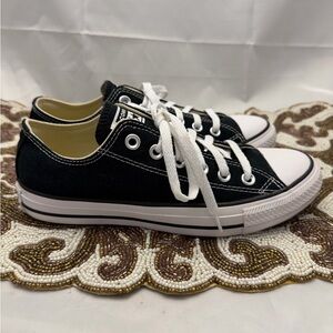 Converse Chuck Taylor Low Black and White Sneakers